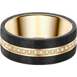 Trilani Stal nierdzewna Cyrkonia Pierścionki 1 ct Damski