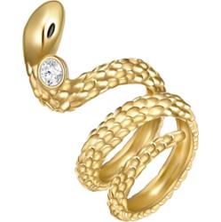 Lulu & Jane Waż Stop metali Zdobienie kryształkami Swarovski® Pierścionki 1 ct Damski