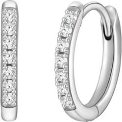 Glanzstücke München Kolczyki z Srebro wysokiej próby w Srebrny 1 ct Damski