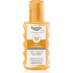 Eucerin OCHRONA PRZED SŁOŃCEM, suchy w dotyku, przezroczysty spray SPF50+ Ochrona przeciwsłoneczna 200 ml