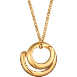 Elli Damski wisiorek w kształcie spirali z grubego srebra próby 925 Naszyjniki 1 ct