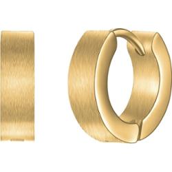 True Rebels Kolczyki Stal nierdzewna Żółte złoto 1 ct Męskie