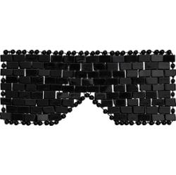 Crystallove Maska na twarz i ciało z obsydianu Płatki pod oczy 1 ct