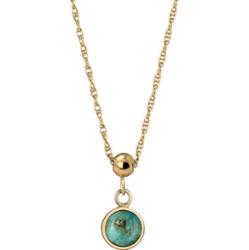 Elli PREMIUM z Kamieniem Damski Łańcuszek z Wisiorkiem Granat Kaboszon Czerwony Srebro 925 Sterling Silver Naszyjniki 1 ct