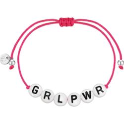 Glanzstücke München Bransoletka GRLPWR z srebra próby 925 w kolorze srebrnym Bransoletki 1 ct Damski