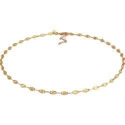 Elli PREMIUM Naszyjnik Srebro 925 Kobiety Kolia dla Kobiet Fantazyjny Łańcuszek Platelet Naszyjniki 1 ct Damski