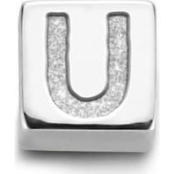 Isabel Bernard Charmsy Isabel Bernard Saint Germain Felie - 14-karatowe białe złoto Letter A - Z Wisiorki 1 ct Damski