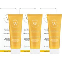 WARDA LUXURY SKINCARE Trio kremów SPF30 Ochrona przeciwsłoneczna 150 ml Damski