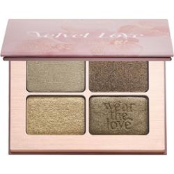 ZOEVA VELVET LOVE EYESHADOW QUAD Cienie do powiek 6 g EMERALD GREEN EYES