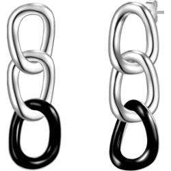 Glanzstücke München Kolczyki z Srebro wysokiej próby w Srebrny 1 ct Damski