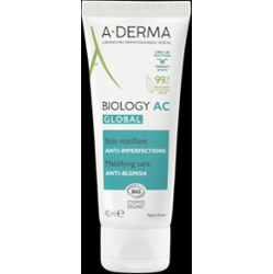 A-Derma Biology AC pielęgnacja matująca przeciw niedoskonałościom skóry 40 ml