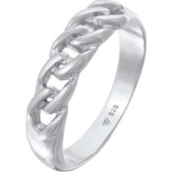 Elli Damski z węzłem design łańcuszka w srebrze próby 925 Sterling Silver Pierścionki 1 ct