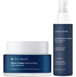 Dr. Eve_Ryouth Zestaw kolagenowy na dzień Serum przeciwzmarszczkowe 1 ct Damski