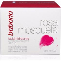 Babaria DZIKA RÓŻA NAWILŻAJĄCY 24H krem do twarzy SPF15 Kremy na dzień 50 ml Damski