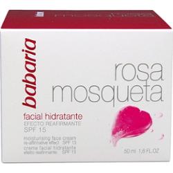 Babaria DZIKA RÓŻA NAWILŻAJĄCY 24H krem do twarzy SPF15 Kremy na dzień 50 ml Damski