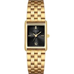 Glanzstücke München Zegarek na reke ze stali nierdzewnej w kolorze zlotym Zegarki damskie 1 ct Damski