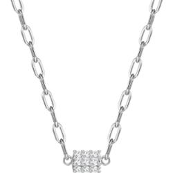 Glanzstücke München Naszyjnik srebrny srebro wysokiej próby Cyrkonia srebrny Naszyjniki 1 ct Damski