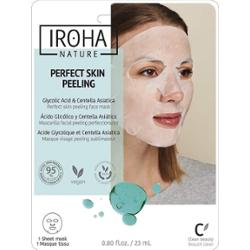 Iroha Perfect Skin Peeling Kwas Glikolowy i Centella Asiatica Iroha Maseczki w płachcie 18 ml
