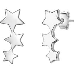 Glanzstücke München Srebrne kolczyki sztyfty Gwiazdy srebro wysokiej próby srebrny Kolczyki 1 ct Damski