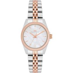 Rhodenwald & Söhne Zegarek kwarcowy Cassina Srebro/różowe złoto Stal nierdzewna Srebro/różowe złoto Zegarki damskie 1 ct Damski
