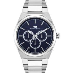 Rhodenwald & Söhne Wielofunkcyjny Cooledge Srebrny Stal nierdzewna Srebrny Zegarki damskie 1 ct Męskie