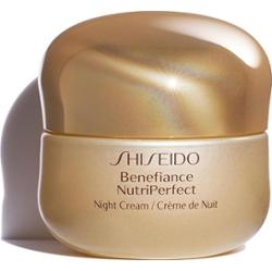 Shiseido BENEFIANCE NUTRI PERFECT krem wzmacniający dla skóry dojrzałej na noc Kremy przeciwzmarszczkowe 50 ml