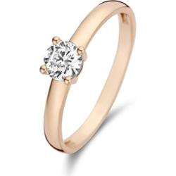 Isabel Bernard Pierścionek Isabel Bernard La Concorde Soleil - 14-karatowe różowe złoto Pierścionki 1 ct Damski