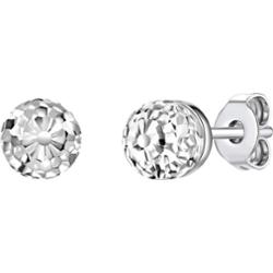 Rafaela Donata Kolczyki sztyfty z kryształkami Swa srebro wysokiej próby zdobiony kryształkami Swarovski® srebrny 1 ct Damski