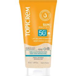 Topicrem SUN PROTECT nawilżające mleczko do opalania SPF50+ Ochrona przeciwsłoneczna 50 ml