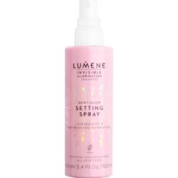 Lumene Invisible Illumination Dewy Glow rozświetlający spray utrwalający 100 ml