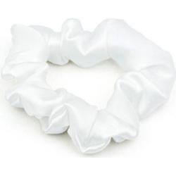 So fluffy Jedwabna gumka Gumki do włosów 1 ct Biały