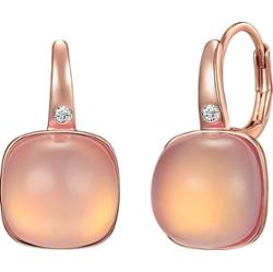 Lulu & Jane Stop metali Zdobienie kryształkami Swarovski® Kolczyki 1 ct Damski