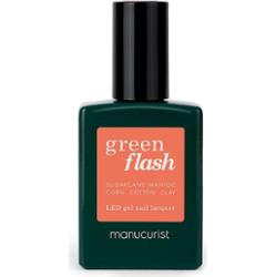manucurist green flash LED gel Lakiery do paznokci 15 ml FF785A - ORANGE