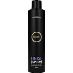MONTIBELLO Mocny Lakier Utrwalający Finish Supreme Pianki do włosów 400 ml