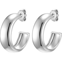 Glanzstücke München Srebrne kolczyki kreole srebro wysokiej próby srebrny Kolczyki 1 ct Damski