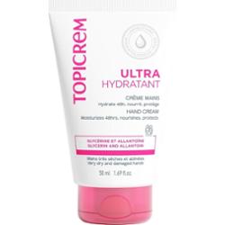 Topicrem UH BODY Ultra-Moisturizing Hand Cream krem nawilżający do suchej i popękanej skóry dłoni 50 ml