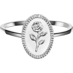 Glanzstücke München Pierścionek Kwiat z Srebro wysokiej próby w Srebrny Pierścionki 1 ct Damski