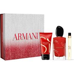 Armani Si Giorgio Armani Sì Passione, zestaw kosmetyków dla kobiet z wodą perfumowaną i balsamem do ciała Zestawy perfum 1 ct Damski
