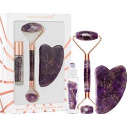 Crystallove Amethyst beauty set Urządzenia do masażu twarzy 1 ct