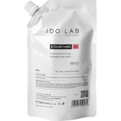 Ido Lab B-Gluc + cAG Intensywnie nawilżający i łagodzący krem do ciała refill Balsamy do ciała 500 ml