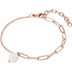 Valero Pearls Stal nierdzewna Perła hodowlana słodkowodna Bransoletki 1 ct Damski