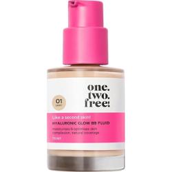 one.two.free! Hyaluronic Glow BB Fluid Kremy BB i CC 30 ml 01 - LIGHT