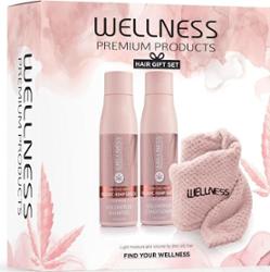 Wellness VolumePlex (szampon, odżywka, turban) Zestawy do pielęgnacji włosów 1 ct