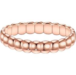 Glanzstücke München Srebrny pierścionek srebro wysokiej próby Cyrkonia różowe złoto Pierścionki 1 ct Damski