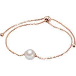 Valero Pearls Srebrna bransoleta srebro wysokiej próby Perła hodowlana słodkowodna żółte złoto Bransoletki 1 ct Damski