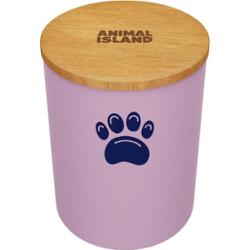 Animal Island Pojemnik na karmę S, Psia główka Szampony 3000 ml Szary