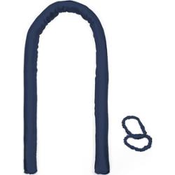 So fluffy Jedwabny wałek do kręcenia włosów Paski do spodni 1 ct Biały