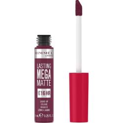 Rimmel Lasting Mega Matte lekka matowa szminka w płynie 16 godz. odcień Rock Me Purple 7,4 ml