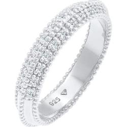 Elli DIAMONDS Pierścionek zaręczynowy damski diament (0,12 ct.) w 925 Sterling Silver Pierścionki 1 ct Damski