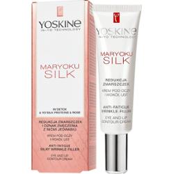 Yoskine Yoskine Maryoku Silk, krem pod oczy i wokół ust, 15 ml Kremy pod oczy Damski